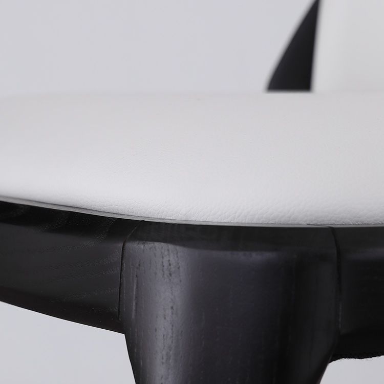 Contemporary Restaurant Parsons Side Chair Leather Dining Chair Clearhalo ' kitchen&dining_furn' 'Dining Chairs' 'Dining Tables & Seating' 'dining_chair' 'furn' 'furn_dining_chair' 'Furniture' 'furniture_dining_chair' 'Kitchen & Dining Furniture' 'kitchen' 1200x1200_43086d93-893c-4157-92ac-f0f0ad4f2c4e