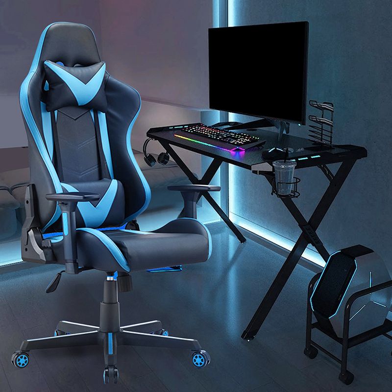 モダンオフィスチェア調整可能なシートの高さ枕には、ホイール付きの机の椅子が含まれています