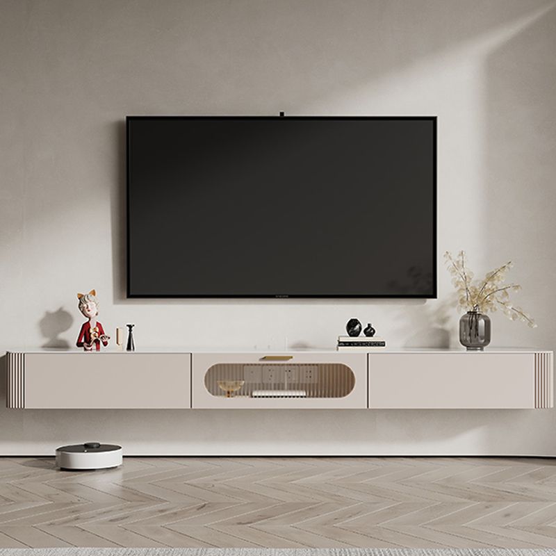 Armadio TV in ardesia Stile splendido Simple casa TV montata a parete console