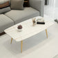 Rectangle Slate Coffee Table Glam 4 Legs Coffee Cocktail Table Clearhalo 'Coffee & Accent Tables' 'Coffee Tables' 'coffee_tables' 'furn' 'furn_coffee_tables' 'Furniture' 'Living Room Furniture' 1200x1200_4313ecf3-8132-4d94-bea1-d37de670c55d