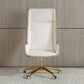 Executive Swivel Office Chair Modern High Back Desk Chair with Armless Clearhalo 'furn' 'furn_office_chair' 'Furniture' 'Office Chairs' 'Office Furniture' 'office_chair' 1200x1200_4316433e-7a67-408b-9dfb-7ed25da2ed50