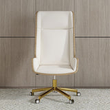 Executive Swivel Office Chair Modern High Back Desk Chair with Armless Clearhalo 'furn' 'furn_office_chair' 'Furniture' 'Office Chairs' 'Office Furniture' 'office_chair' 1200x1200_4316433e-7a67-408b-9dfb-7ed25da2ed50