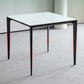 Industrial Style 4 Legs Furniture Stone Square Dining Table for Dining Room Clearhalo 'Dining Tables & Seating' 'Dining Tables' 'dining_table' 'furn' 'furn_dining_table' 'Furniture' 'furniture_dining_table' 'Kitchen & Dining Furniture' 'kitchen' 'kitchen_dining_table' 1200x1200_4318bf5b-e745-430f-9400-acffa3c12b73