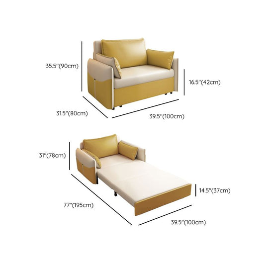 31 "幅のスカンジナビアの布団ソファベッド折りたたみ布団スリーパーソファ