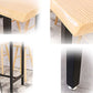 Rectangular Bar-height Table Wood Top Pub Table with Black Base Clearhalo 'Bar Furniture' 'Bar Tables' 'bar_tables' 'furn' 'furn_bar_tables' 'Furniture' 'Kitchen & Dining Furniture' 1200x1200_431dae14-373f-437c-925c-81f6ced3ed60