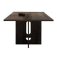 Rectangle Wood Color Dining Table Solid Wood Table Simplicity with Double Pedestal Clearhalo ' dining_table' 'Dining Tables & Seating' 'Dining Tables' 'furn' 'furn_dining_table' 'Furniture' 'furniture_dining_table' 'Kitchen & Dining Furniture' 'kitchen&dining_furn' 'kitchen' 'kitchen_dining_table' 1200x1200_43208397-bf8a-4ae2-b564-92e24dcb31fb