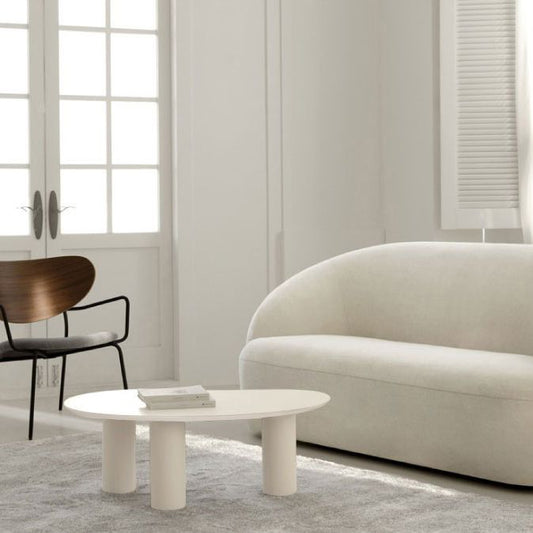 Minimalist Wood 3 Legs Coffee Table 13" H Cloud-Shaped Cocktail Table Clearhalo 'Coffee & Accent Tables' 'Coffee Tables' 'coffee_tables' 'furn' 'furn_coffee_tables' 'Furniture' 'Living Room Furniture' 1200x1200_432083ec-43e8-4b3e-b05c-87a25d3eca21