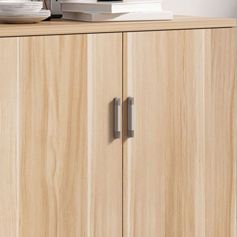 Mesa de buffet de madera gabinete aparador de estilo moderno con gabinetes