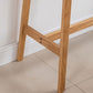 Moderner Bartisch aus massivem Holz, rechteckiger Bartisch für den Pausenraum
