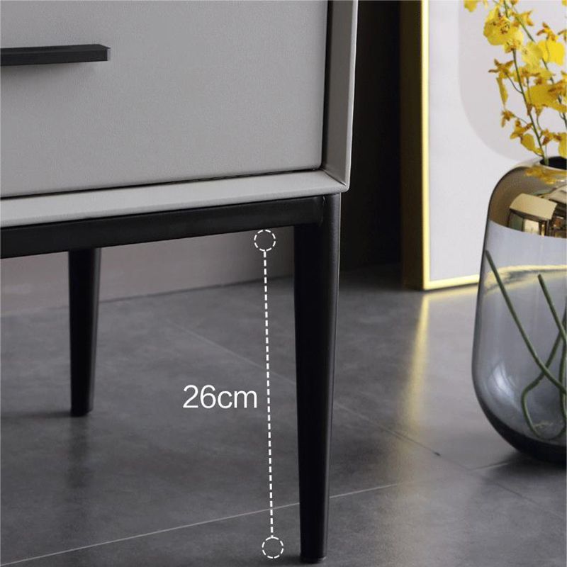 Comodino in legno in legno massiccio moderno comodino da tavolo con cassetto