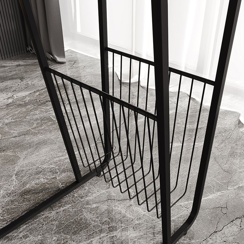 Mesa nocturna de almacenamiento industrial de hierro de 1Shelf de hierro, 24 "de alto