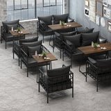 Industrial Solid Wood Dinner Room Kitchen Table Brown Sled Table for Dining Room Clearhalo ' dining_table' 'Dining Tables & Seating' 'Dining Tables' 'furn' 'furn_dining_table' 'Furniture' 'furniture_dining_table' 'Kitchen & Dining Furniture' 'kitchen&dining_furn' 'kitchen' 'kitchen_dining_table' 1200x1200_432354ff-e398-481a-aad6-3c841b1d51d4