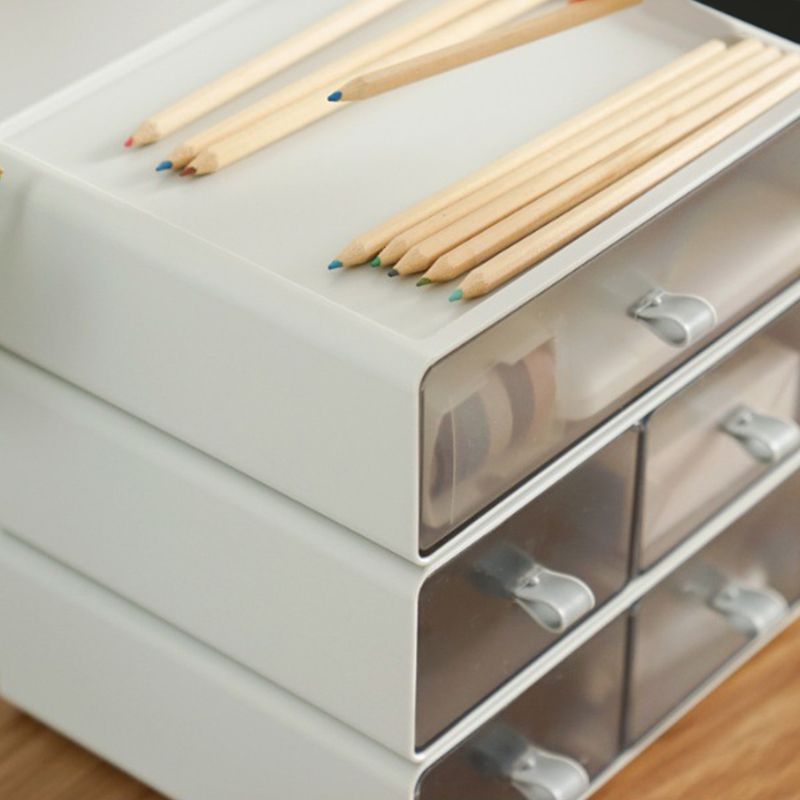 Mobile moderno mobile in acrilico cabinet con cassetti per ufficio