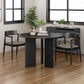 Modern Solid Wood Furniture 1/2/3/4 Pcs Standard Height Dining Room Table Set for Home