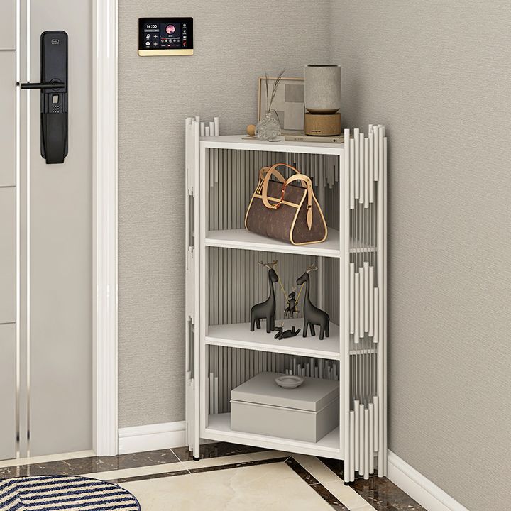 Glam Stone and Metal Sideboard Table 1 Cabinet Glass Door Buffet Stand Clearhalo 'buffet_sideboard' 'Buffets & Sideboards' 'Furniture' 'furniture_buffet_sideboard' 'Kitchen & Dining Furniture' 1200x1200_43274a29-b92c-48ee-b917-b8a2b31ee046