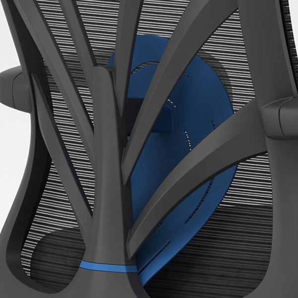 Silla de oficina ejecutiva de alto respaldo silla de escritorio moderna con giro