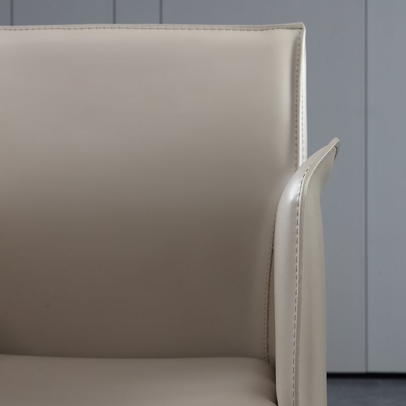 Modern Metal Dining Room Chairs Arm Leather Dining Chair for Restaurant Use (Set of 2) Clearhalo ' kitchen&dining_furn' 'Dining Chairs' 'Dining Tables & Seating' 'dining_chair' 'furn' 'furn_dining_chair' 'Furniture' 'furniture_dining_chair' 'Kitchen & Dining Furniture' 'kitchen' 1200x1200_432a391a-038f-4934-923e-614fb0731da5