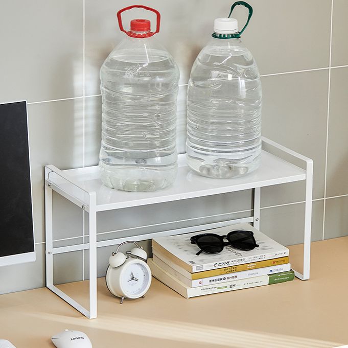 Estantería moderna de metal, estantería geométrica para cualquier habitación, 8.5 "W