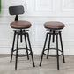 Industrial Bar and Counter Stool Adjustable Height Stool with 4 Black Legs Clearhalo 'Bar Furniture' 'Bar Stools' 'bar_stools' 'furn' 'furn_bar_stools' 'Furniture' 'furniture_bar_stools' 'Kitchen & Dining Furniture' 1200x1200_433d0b9f-fcc7-4bbf-9ca9-b3c633c016ed