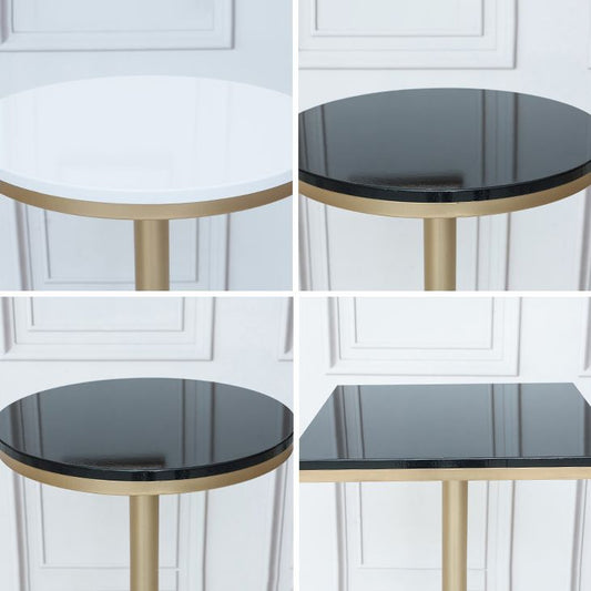 Bar Hoogte Pub Tafel Glam metalen voetstuktafel Tafel voor binnen