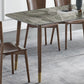 Glam Sintered Stone Standard Dining Table Gray Rectangle Shape Dining Table for Kitchen Clearhalo ' dining_table' 'Dining Tables & Seating' 'Dining Tables' 'furn' 'furn_dining_table' 'Furniture' 'furniture_dining_table' 'Kitchen & Dining Furniture' 'kitchen&dining_furn' 'kitchen' 'kitchen_dining_table' 1200x1200_43469cbb-2fdf-43b9-a26f-52904a9a2591