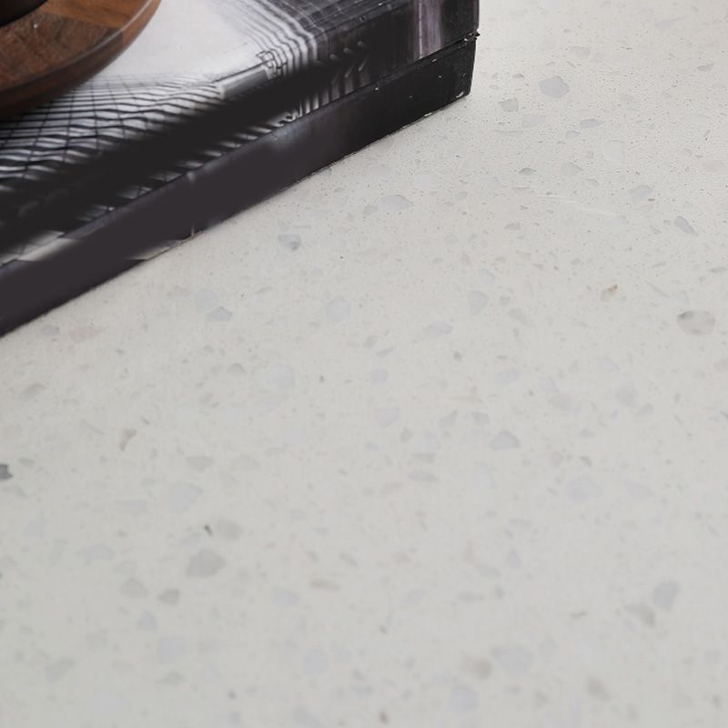 Round Stone Coffee Table Contemporary 3 Legs Coffee Cocktail Table