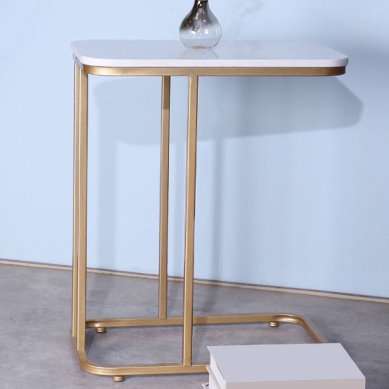 19.7" W Modern End Table Rectangular Slate C Sofa Side Table Clearhalo 'Coffee & Accent Tables' 'End & Side Tables' 'end_side_tables' 'furn' 'furn_end_side_tables' 'Furniture' 'Living Room Furniture' 1200x1200_4347f88b-f3c6-4153-a655-39ac48b2fefc