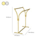 Silver/Gold Free Standing Hall Tree Contemporary Hall Stand for Living Room