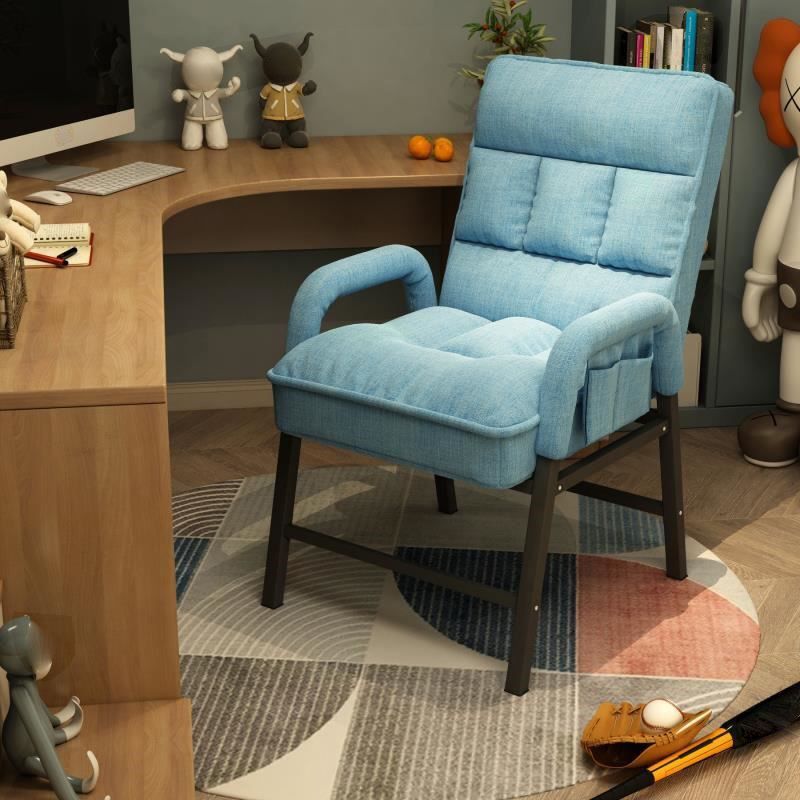 Modern Padded Arms Working Chair Adjustable Back Home Office Chair Clearhalo 'furn' 'furn_office_chair' 'Furniture' 'Office Chairs' 'Office Furniture' 'office_chair' 1200x1200_434c4a25-f930-4584-8cb6-f2a7e6000d2d