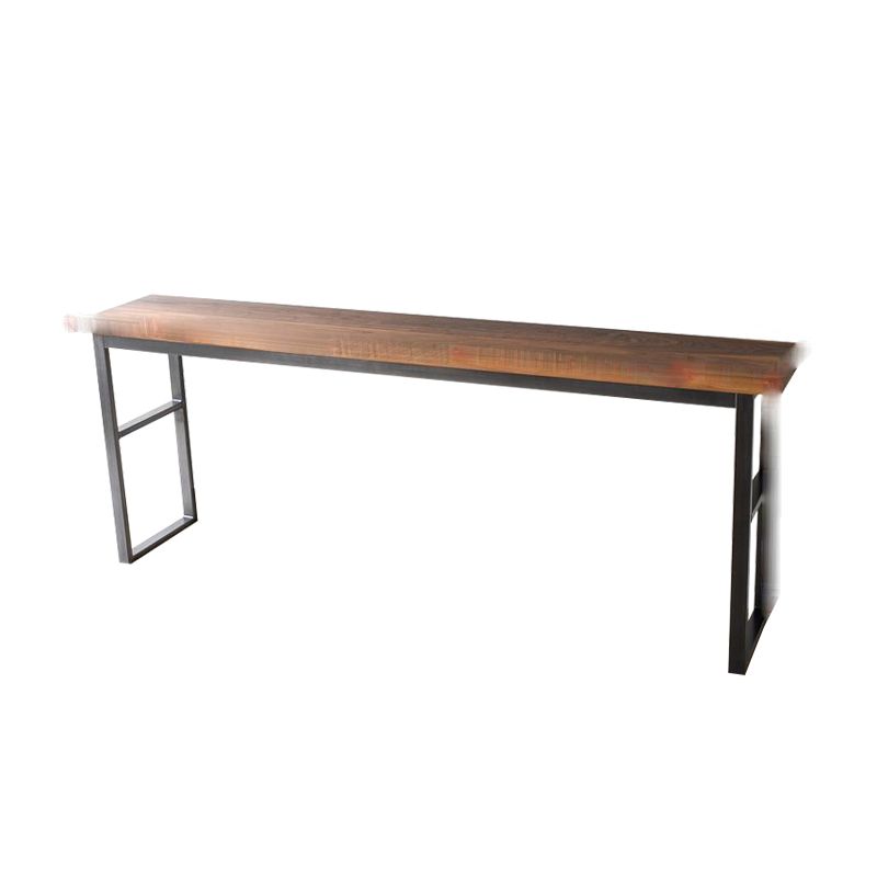 Solid Wood Top Bistro Set 1/2/5 Pieces Modern Rectangle Pub Table Set Clearhalo 'Bar Furniture' 'furn' 'furn_home_bar_bar_sets' 'Furniture' 'Home Bars & Bar Sets' 'home_bar_bar_sets' 'Kitchen & Dining Furniture' 1200x1200_434cc0a3-b2e1-42e7-a9b8-9cd812358021