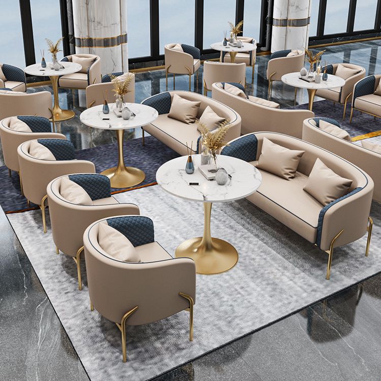 Glam Style Fintered Stone Round 1/3/4/5 Pièces Pièces Ensemble pour Utilisation à domicile