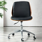 Faux Leather Office Chair Chrome Frame Armless Ergonomic Computer Desk Chair Clearhalo 'furn' 'furn_office_chair' 'Furniture' 'Office Chairs' 'Office Furniture' 'office_chair' 1200x1200_43502ccd-901d-44c8-90de-6b328a95f9eb