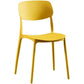 Nordic Chair Dining Armless Chairs for Kitchen with Plastic Legs Clearhalo 'Dining Chairs' 'Dining Tables & Seating' 'dining_chair' 'furn' 'furn_dining_chair' 'Furniture' 'furniture_dining_chair' 'Kitchen & Dining Furniture' 1200x1200_43529a5f-d102-40b5-9d7a-dc2e3a6e9f83