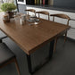 Dennenhout industriële eettafel set 1/2/5/7 pc's dinette set voor keuken