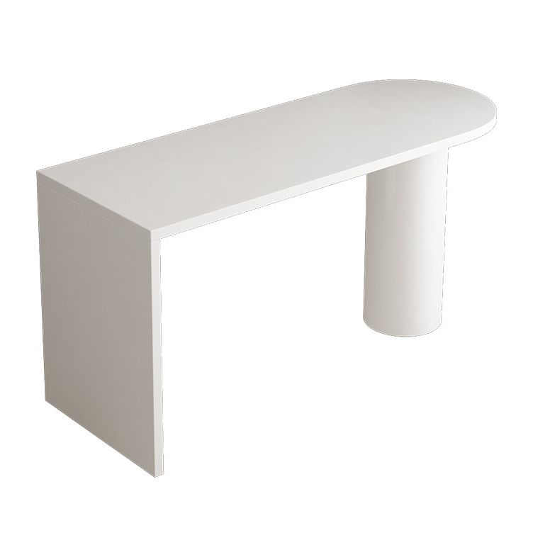 Table moderne en bois massif de forme libre, pour cuisine, salon, café