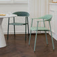 Scandinavian Style Plastic Arm Chair Open Back Dining Side Chair Clearhalo 'Dining Chairs' 'Dining Tables & Seating' 'dining_chair' 'furn' 'furn_dining_chair' 'Furniture' 'furniture_dining_chair' 'Kitchen & Dining Furniture' 1200x1200_435978b6-0ff4-4b54-81b7-35d95e3cf059