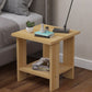 Contemporary Wooden Side Table One Shelf End Table With Four Legs Clearhalo 'Coffee & Accent Tables' 'End & Side Tables' 'end_side_table' 'end_side_tables' 'furn' 'furn_end_side_tables' 'Furniture' 'furniture_end_side_table' 'Living Room Furniture' 1200x1200_435c11bc-6200-4a8b-8e8f-0dd73a86485c