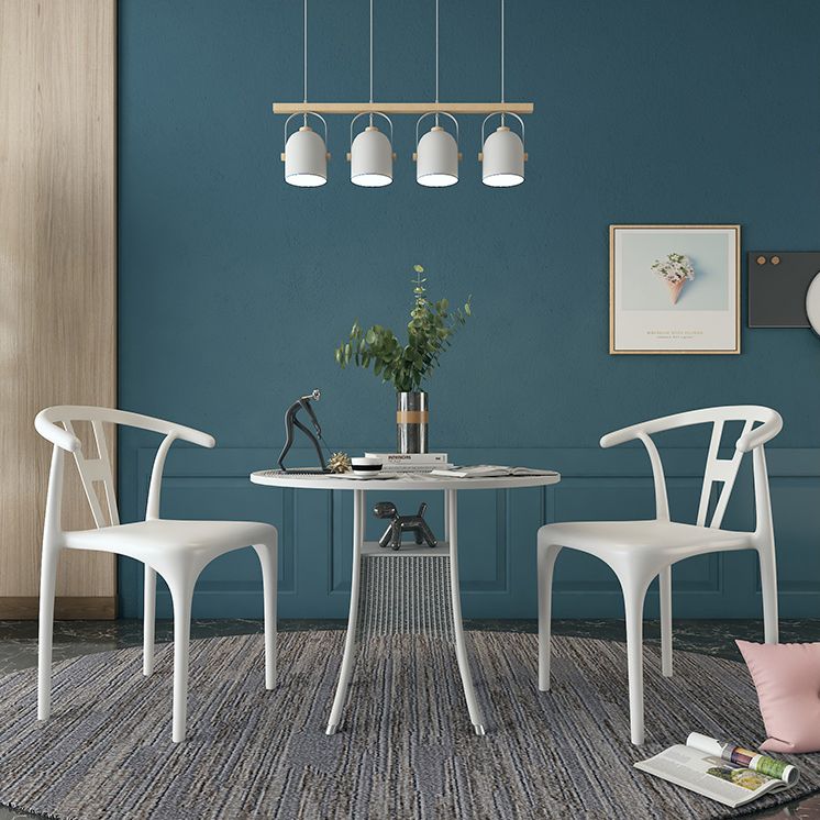 Modern Style Plastic Dining Chairs Dining Stackable Side Chair for Kitchen Clearhalo ' kitchen&dining_furn' 'Dining Chairs' 'Dining Tables & Seating' 'dining_chair' 'furn' 'furn_dining_chair' 'Furniture' 'furniture_dining_chair' 'Kitchen & Dining Furniture' 'kitchen' 1200x1200_43629bf9-7a59-4465-a19e-663a415402e9