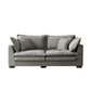 Modern Linen Tuxedo Arm Standard Sofa with Bolster Pillows for Living Room, Apartment Clearhalo 'furn' 'furn_sofas' 'Furniture' 'furniture_sofas' 'kitchen' 'kitchen_sofas' 'Living Room Furniture' 'Sofa' 'sofas' 1200x1200_43659e23-d06e-4ba7-a80b-cebf7e18e996