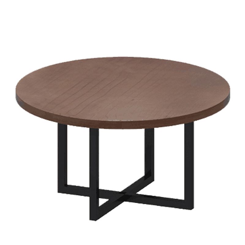 Round Dining Set 1/2/9 Pcs Solid Wood Dining Table with Metal Chairs Clearhalo 'Dining Room Sets' 'Dining Tables & Seating' 'dining_room_set' 'furn' 'furn_dining_room_set' 'Furniture' 'Kitchen & Dining Furniture' 1200x1200_436b1079-0cbb-40a1-8722-190eebaccdfe