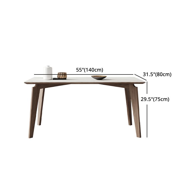 Modern Sintered Stone Top Dining Set Rectangle 1/2/4/5/7 Pieces Dining Room Table Set Clearhalo 'Dining Room Sets' 'Dining Tables & Seating' 'dining_room_set' 'furn' 'furn_dining_room_set' 'Furniture' 'furniture_dining_room_set' 'Kitchen & Dining Furniture' 1200x1200_436f1f3c-d6be-46ad-ba8b-6b71a24bfa0a