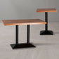 Solid Wood Industrial Style Dining Table Brown Table with Black Frame for Dinning Room Clearhalo ' dining_table' 'Dining Tables & Seating' 'Dining Tables' 'furn' 'furn_dining_table' 'Furniture' 'furniture_dining_table' 'Kitchen & Dining Furniture' 'kitchen&dining_furn' 'kitchen' 'kitchen_dining_table' 1200x1200_436f26b3-b958-4360-a310-7ba5399df0f2