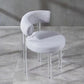 Contemporary Upholstered and Acrylic Dining Side Chair for Kitchen Clearhalo 'Dining Chairs' 'Dining Tables & Seating' 'dining_chair' 'furn' 'furn_dining_chair' 'Furniture' 'Kitchen & Dining Furniture' 1200x1200_43717943-6d0d-4d2d-be26-5e2e3bb2f2f3