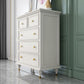 Glam Solid Wood Chest Home Storage Chest in White with Drawers Clearhalo 'Bedroom Furniture' 'Dressers & Chests' 'dressers_chests' 'furn' 'furn_dressers_chests' 'Furniture' 1200x1200_437633a9-eb19-4cdc-af53-ceedd6e49d8c