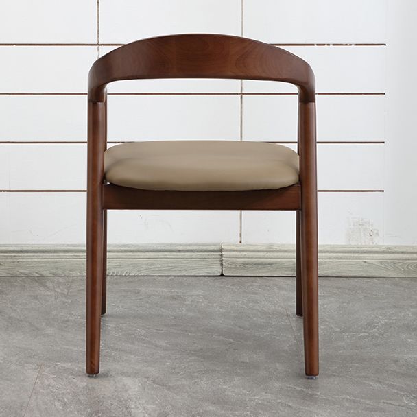Contemporary Solid Wood Dining Room Chair Open Back Dining Side Chair for Home Clearhalo ' kitchen&dining_furn' 'Dining Chairs' 'Dining Tables & Seating' 'dining_chair' 'furn' 'furn_dining_chair' 'Furniture' 'furniture_dining_chair' 'Kitchen & Dining Furniture' 'kitchen' 1200x1200_4376677e-d299-44d2-a604-8e383d95b428