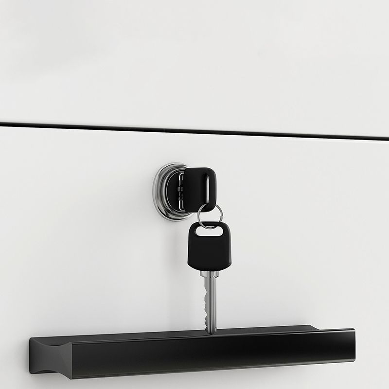 Gabinetto del file di bloccaggio in legno moderno mobile verticale con cassetti