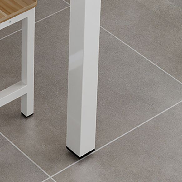 Modern Style Table with Rectangle Shape Standard Height Table and 4 Legs Base for Home Use Clearhalo 'Dining Room Sets' 'Dining Tables & Seating' 'dining_room_set' 'Furniture' 'furniture_dining_room_set' 'Kitchen & Dining Furniture' 'kitchen&dining_furn' 'kitchen' 1200x1200_437f66b0-cfba-484b-ab00-1fd165b9b7de