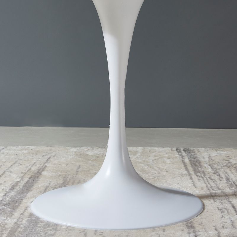 Modern Style Round Dining Table Sintered Stone Table with Tulip Base for Home Use Clearhalo ' dining_table' 'Dining Tables & Seating' 'Dining Tables' 'furn' 'furn_dining_table' 'Furniture' 'furniture_dining_table' 'Kitchen & Dining Furniture' 'kitchen&dining_furn' 'kitchen' 'kitchen_dining_table' 1200x1200_43802bcc-c100-4b3f-845e-e6e546bdb0ca