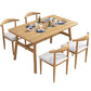 Rectangle Contemporary MDF Dining Room Set Standard Height Dining Furniture Set with Trestle Base Clearhalo 'Dining Room Sets' 'Dining Tables & Seating' 'dining_room_set' 'furn' 'furn_dining_room_set' 'Furniture' 'furniture_dining_room_set' 'Kitchen & Dining Furniture' 'kitchen&dining_furn' 'kitchen' 1200x1200_4380debf-542e-4c33-b10c-eee5d66e9c0a