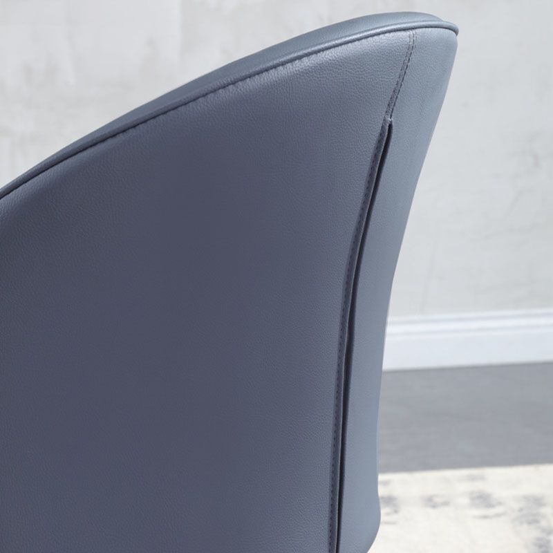 Contemporary Style Dining Chairs Kitchen Armless Chairs with Metal Legs Clearhalo 'Dining Chairs' 'Dining Tables & Seating' 'dining_chair' 'Furniture' 'furniture_dining_chair' 'Kitchen & Dining Furniture' 1200x1200_4382c5a8-15d3-4065-9f9d-04d6a27f3bb6